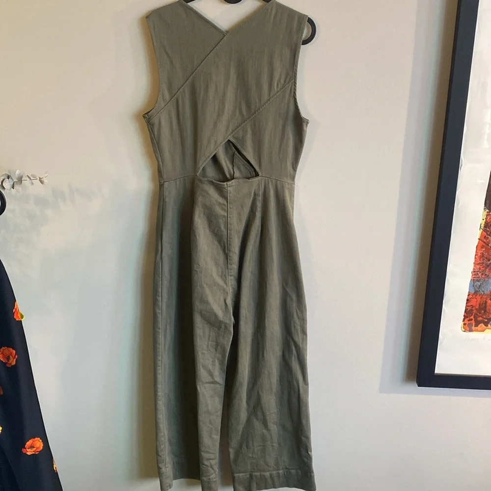 Dynamite Faux Wrap Jumpsuit - Picture 8 of 10